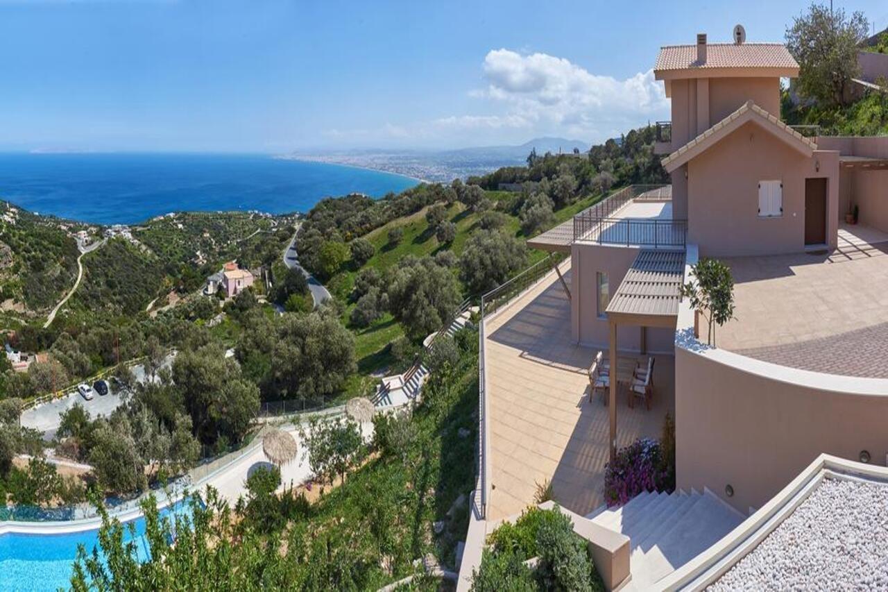 Villa Omikron Rodhia  Экстерьер фото